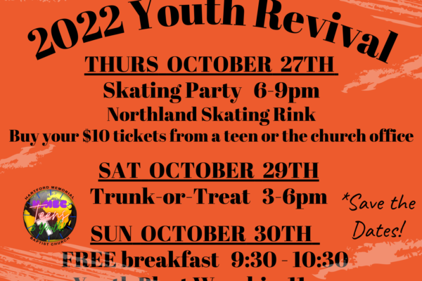 Youth Revival 22 SaveTheDate